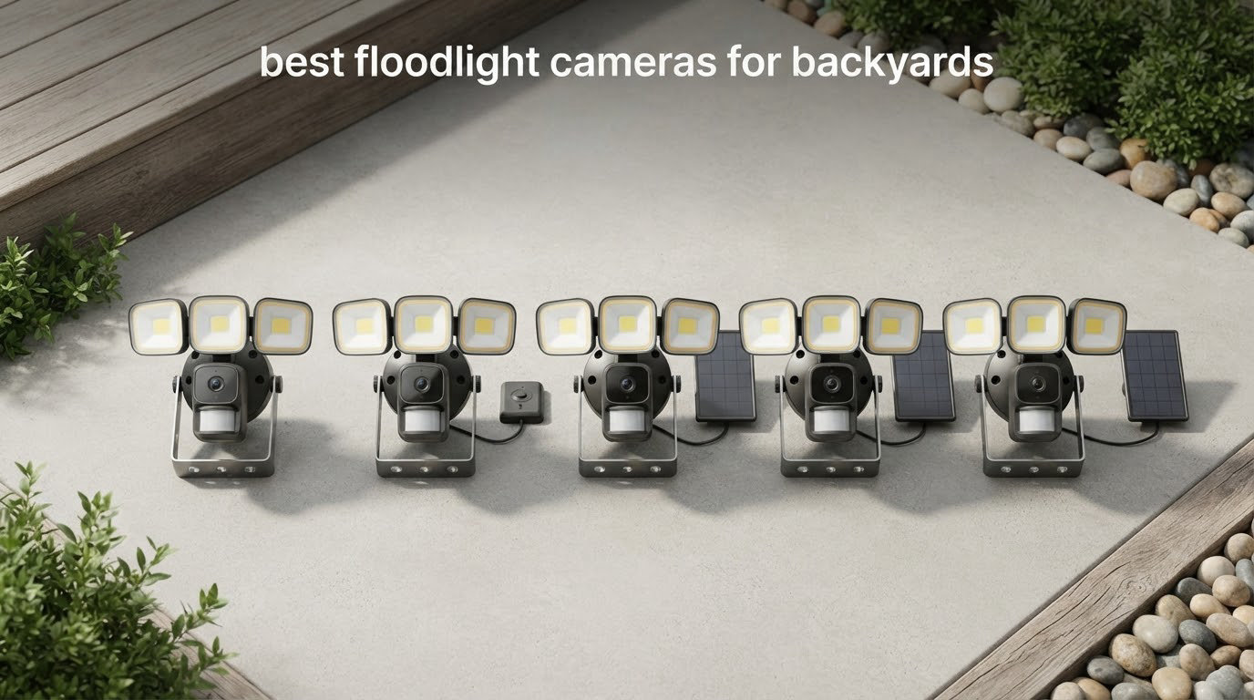 best floodlight cameras for backyards