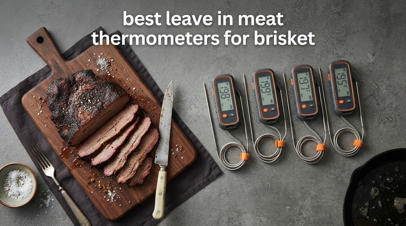 best leave in meat thermometers for brisket