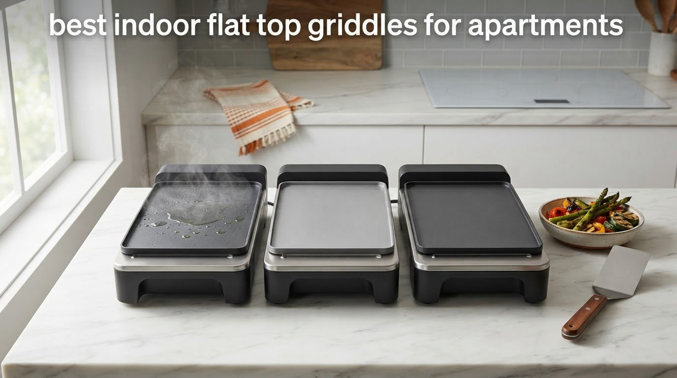 best indoor flat top griddles for apartments