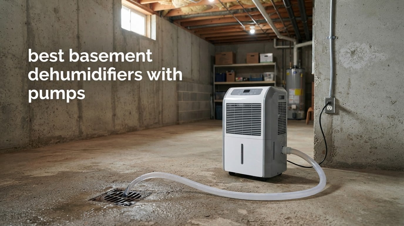 best basement dehumidifiers with pumps