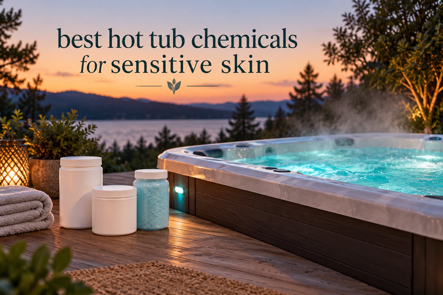 best hot tub chemicals for sensitive skin
