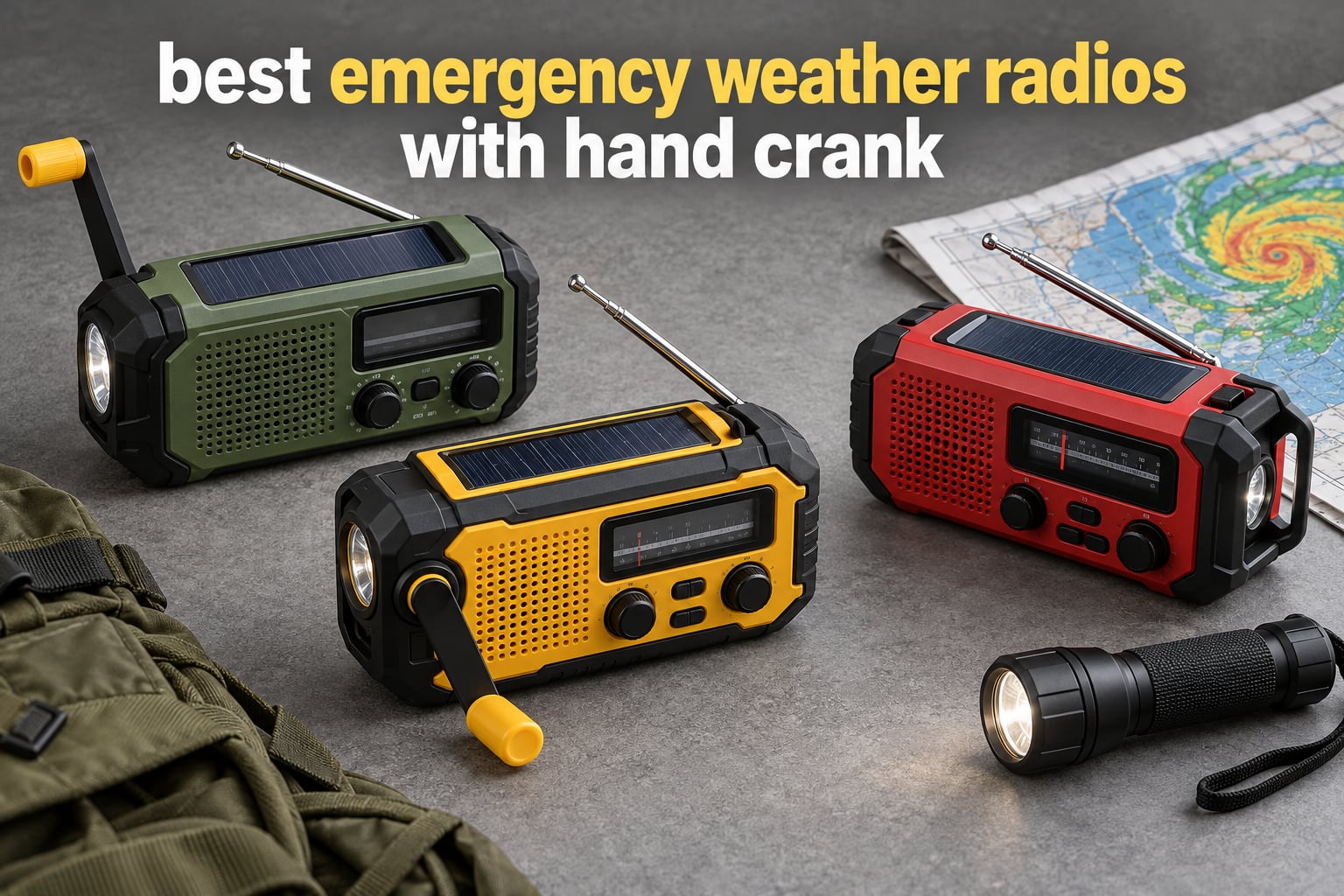 best emergency weather radios with hand crank