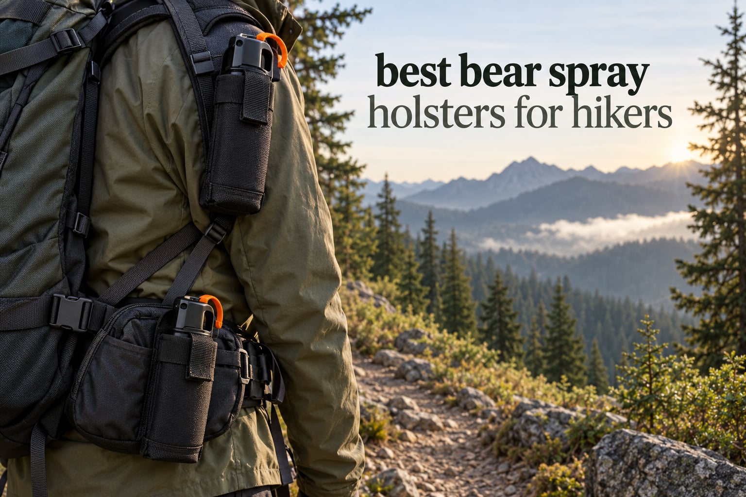 best bear spray holsters for hikers