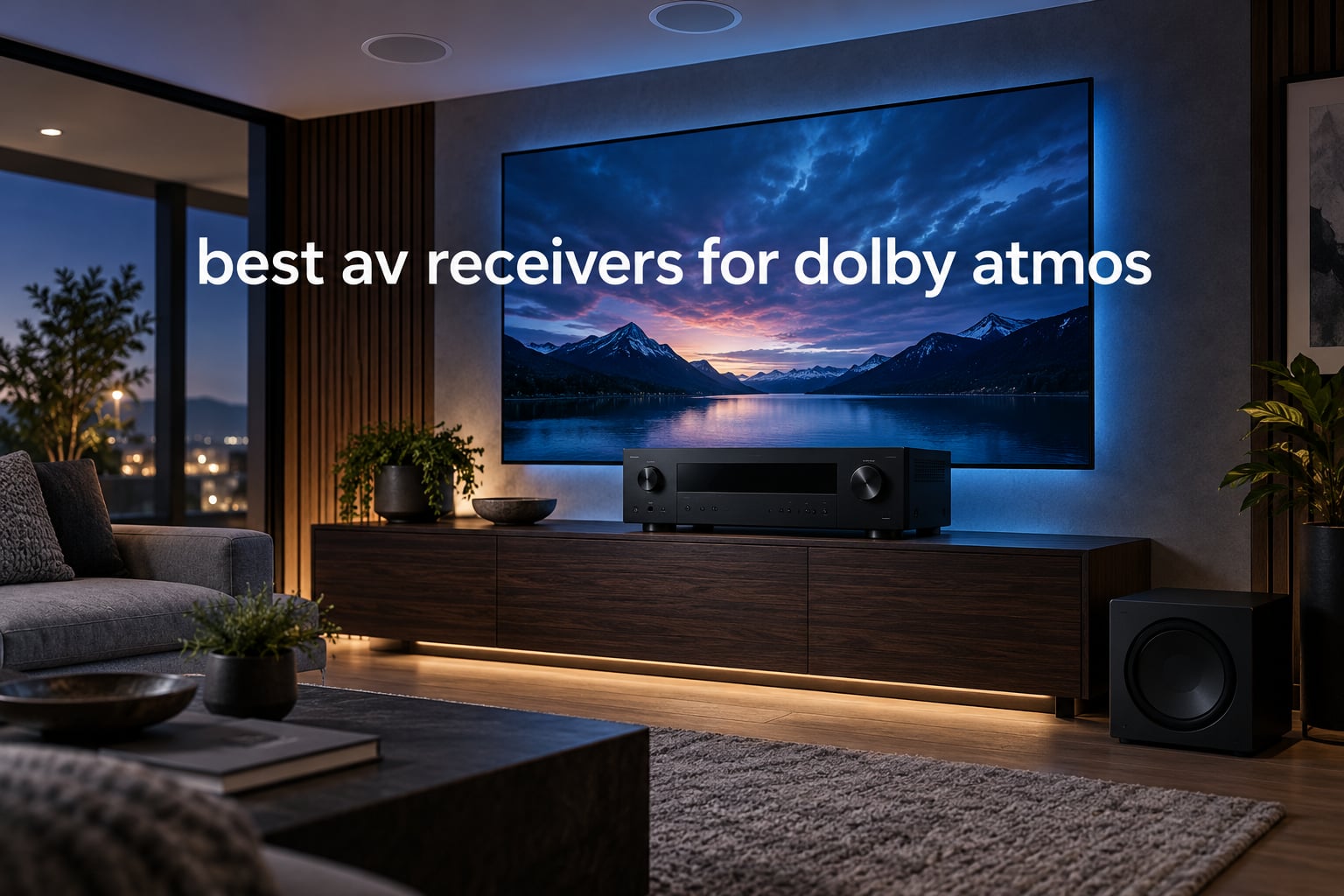 best av receivers for dolby atmos
