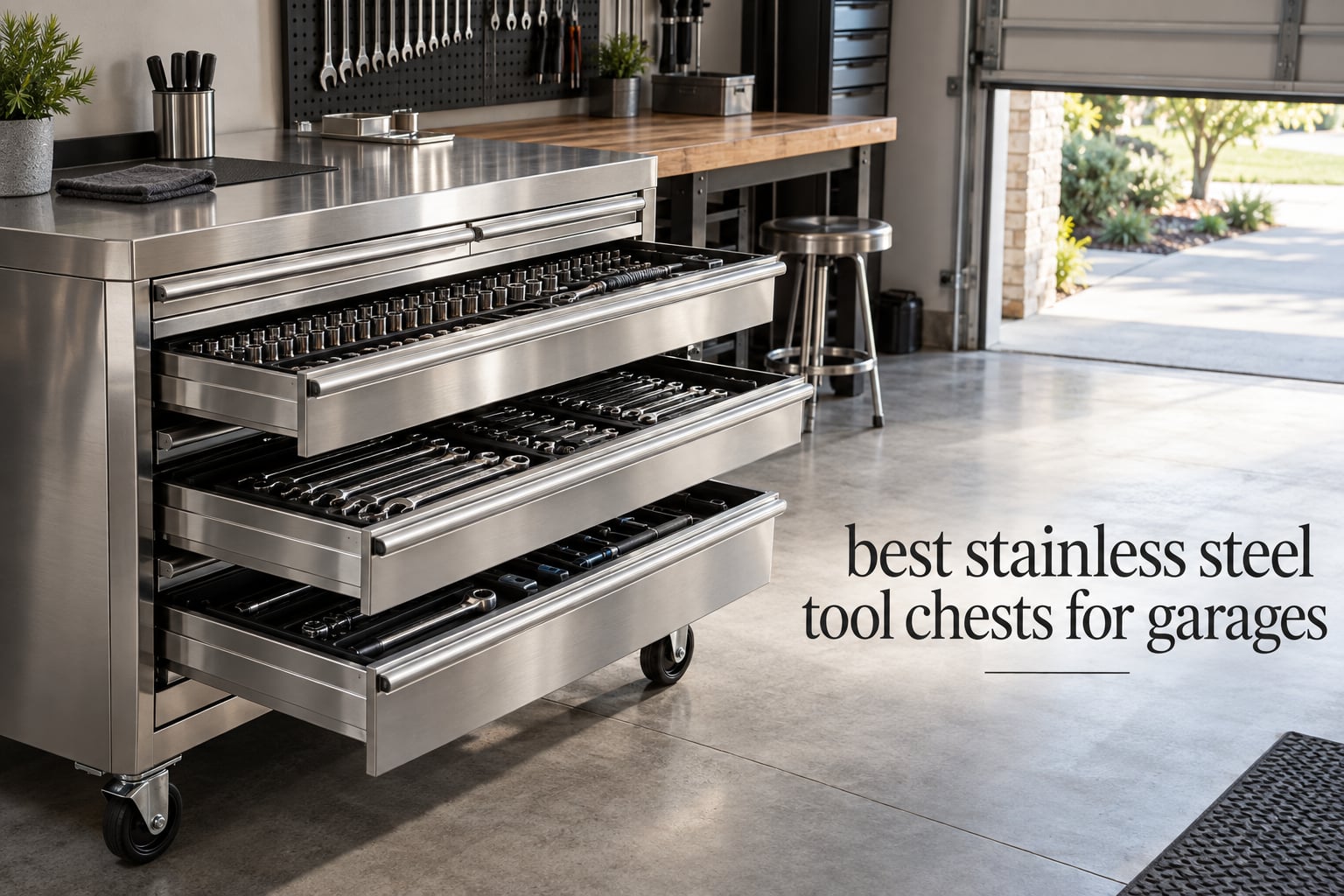 best stainless steel tool chests for garages