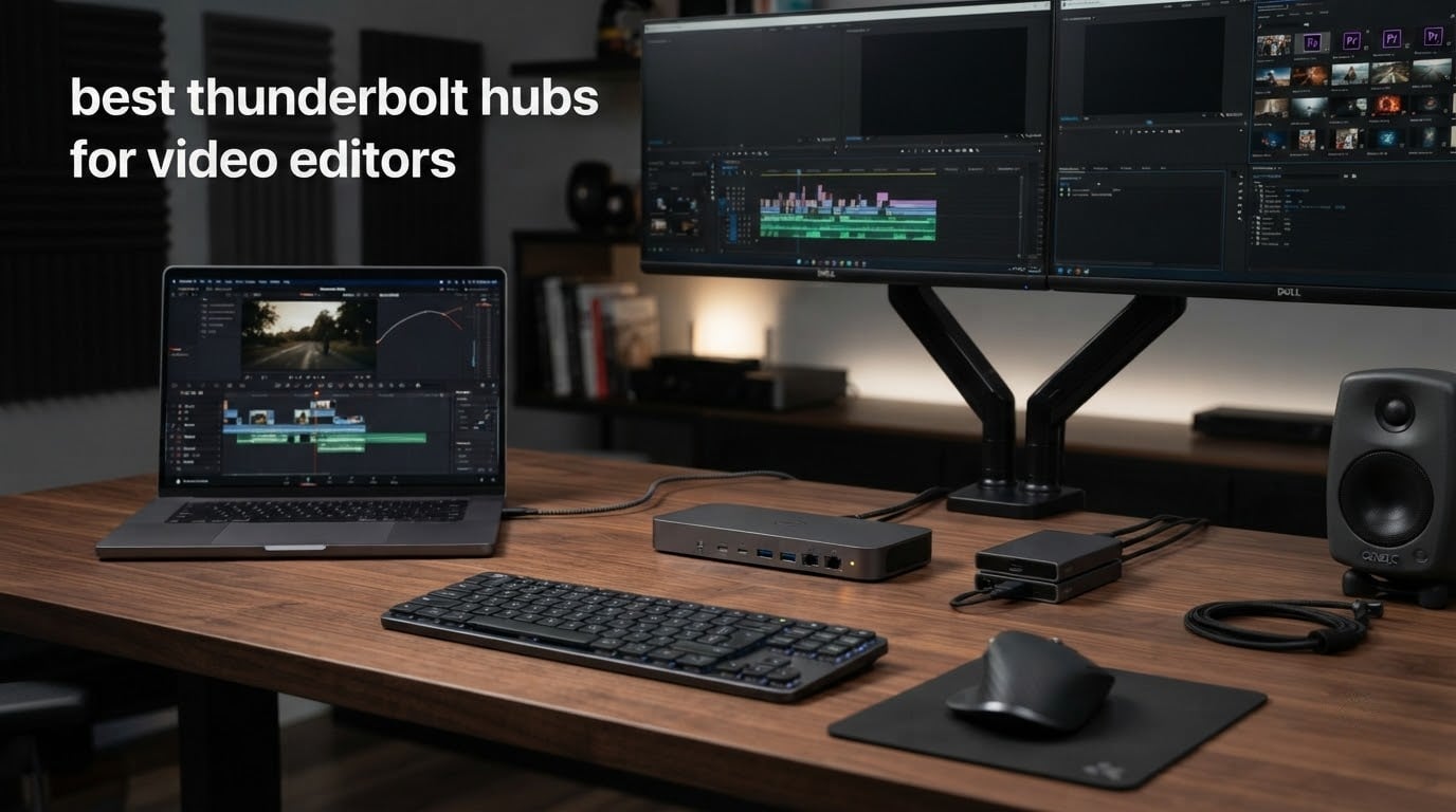 best thunderbolt hubs for video editors