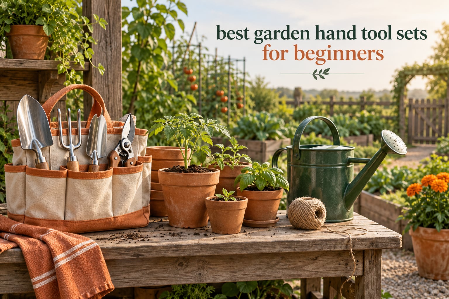 best garden hand tool sets for beginners
