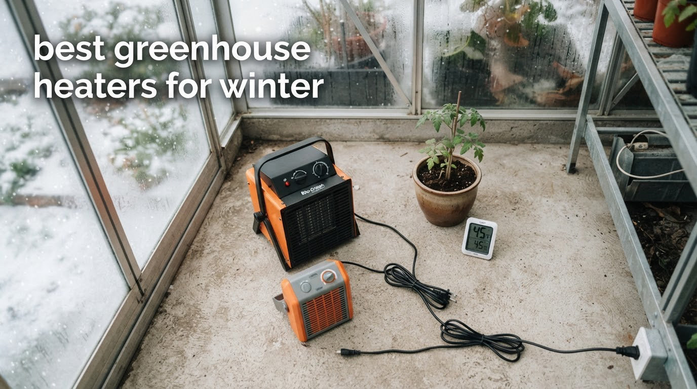best greenhouse heaters for winter