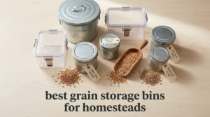 best grain storage bins for homesteads