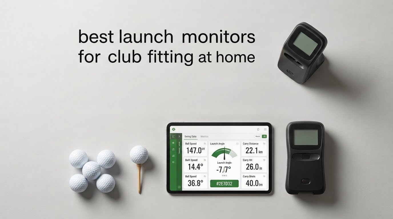 best launch monitors for club fitting at home