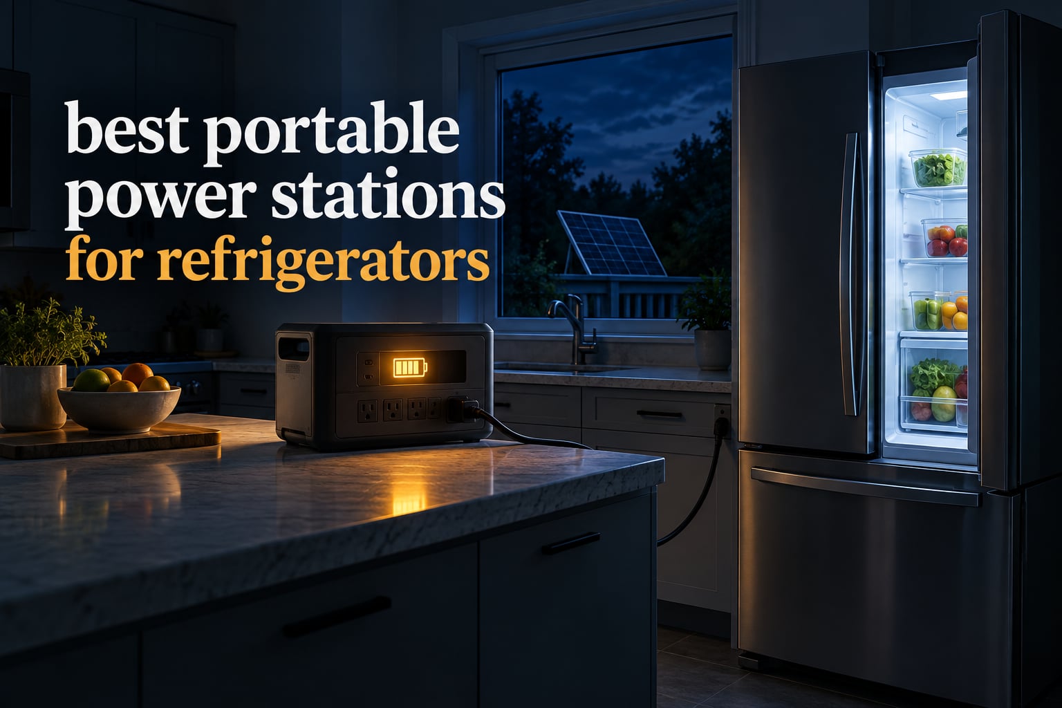 best portable power stations for refrigerators