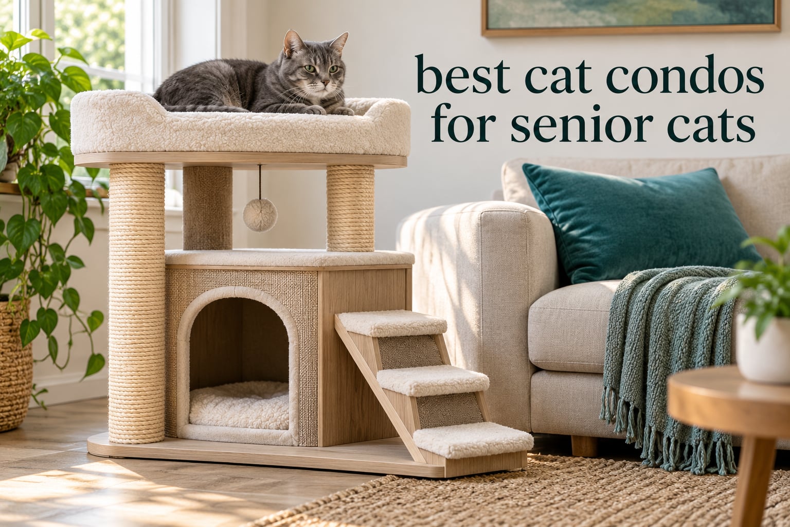 best cat condos for senior cats