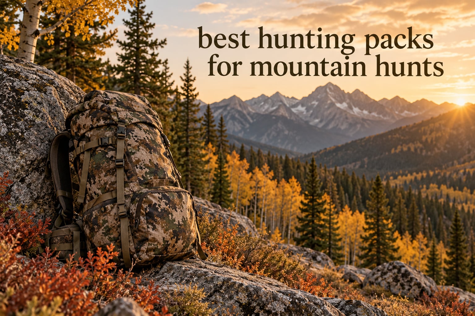 best hunting packs for mountain hunts