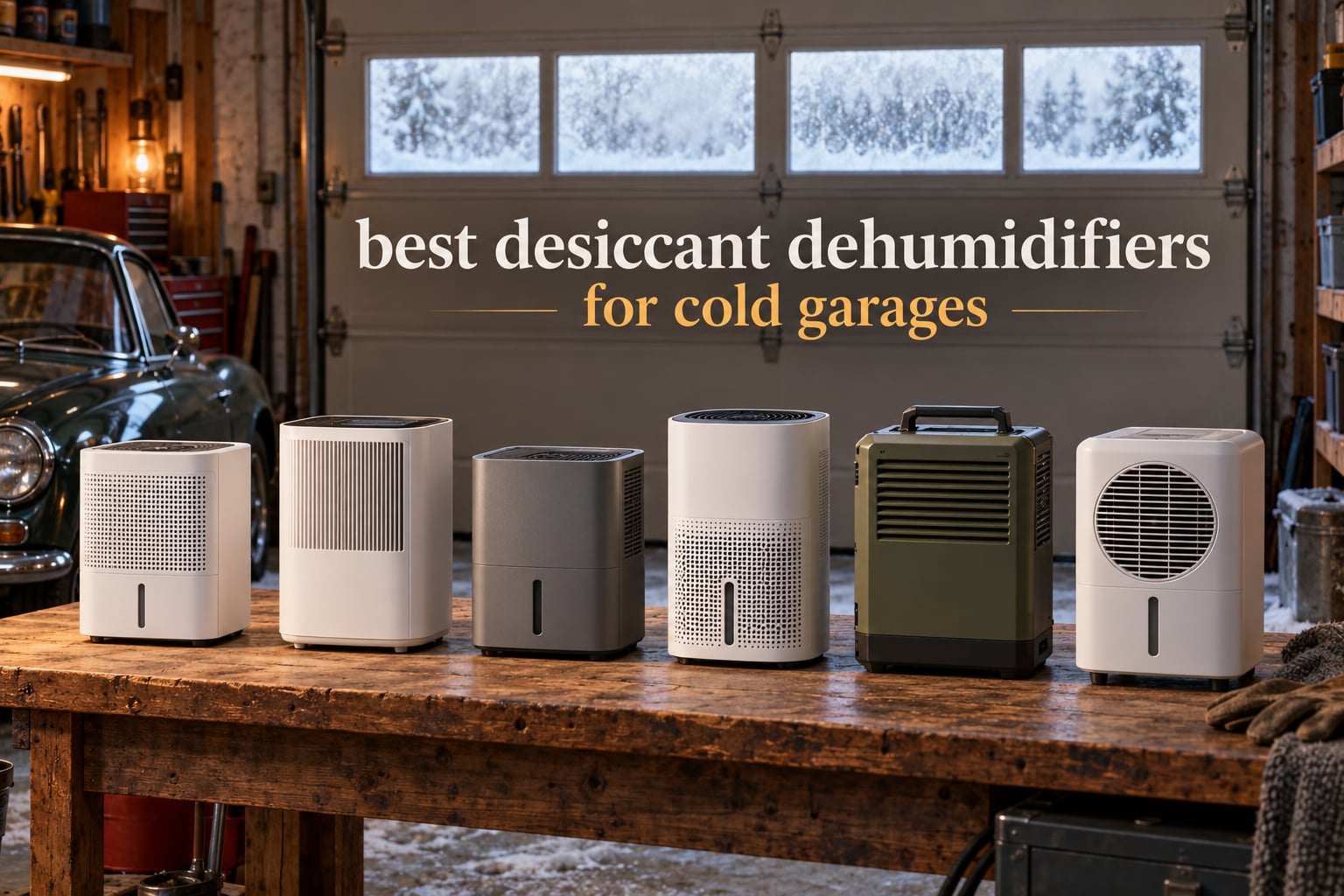 best desiccant dehumidifiers for cold garages