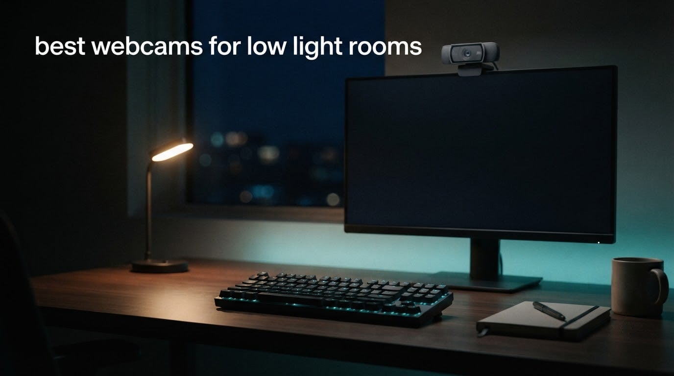 best webcams for low light rooms